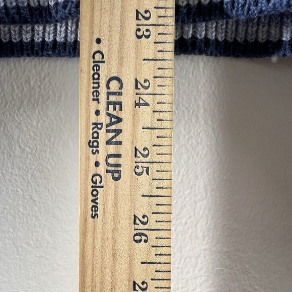 Victorias Secret Sweater Womens XS Blue Long Sleeve Pullover Crew Neck Angel - Picture 5 of 6